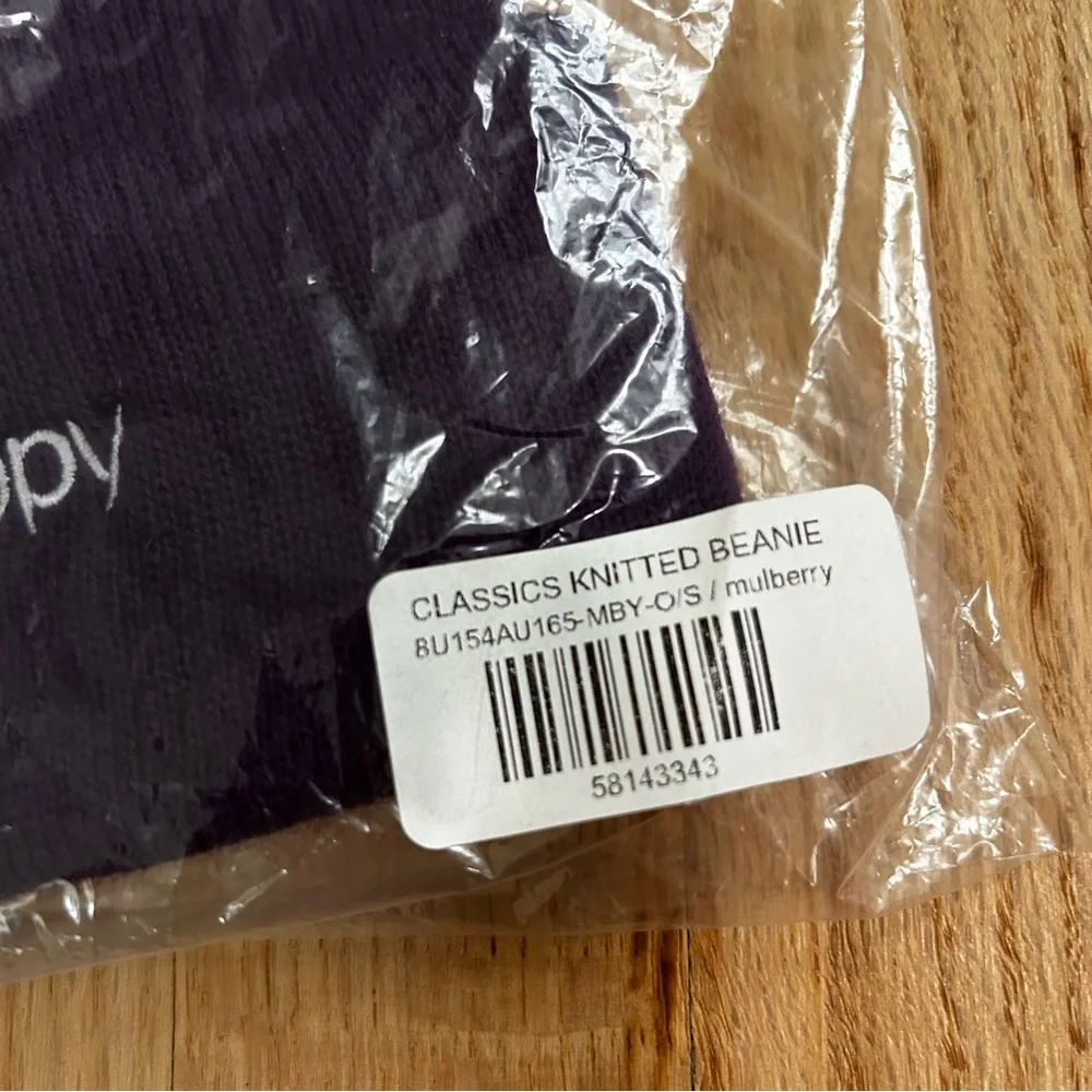 New Madhappy‎ mulberry purple beanie unisex